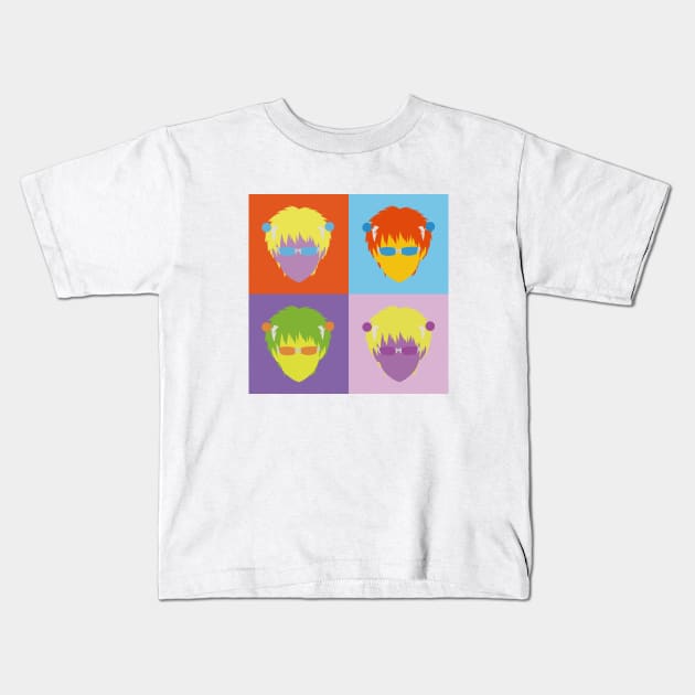 Saiki kusuo pop art Kids T-Shirt by ballooonfish